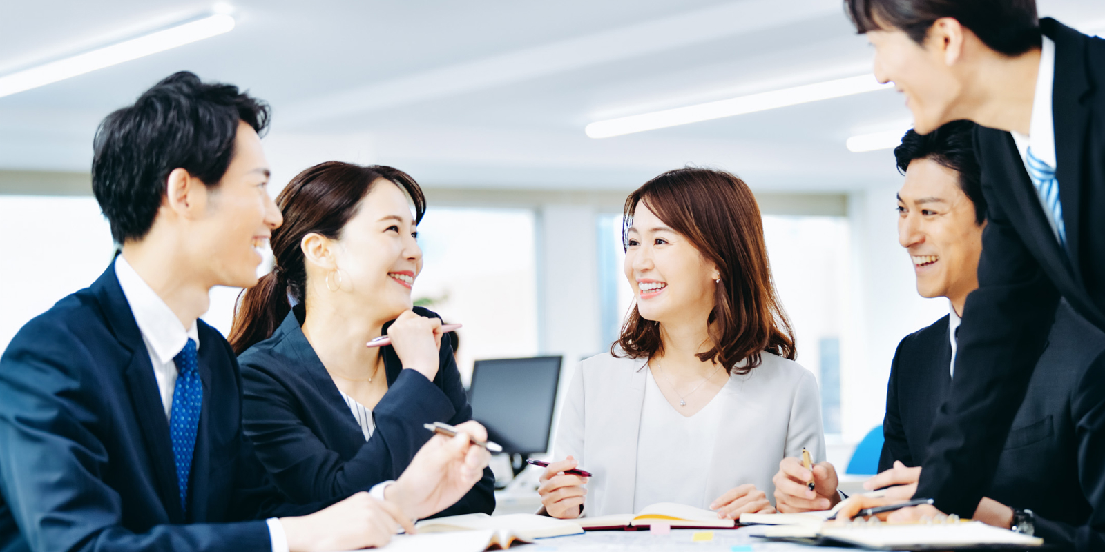写真：やりがい・働きがいのある職場づくり
