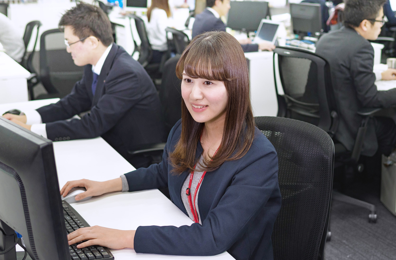 写真:職場の様子