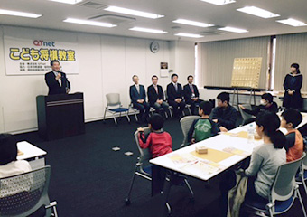 QTnet谷口営業本部長による開会あいさつ