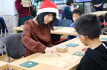 　香川女流三段による指導対局