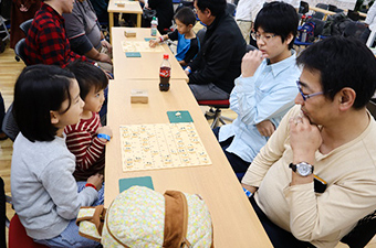 ペア将棋の様子
